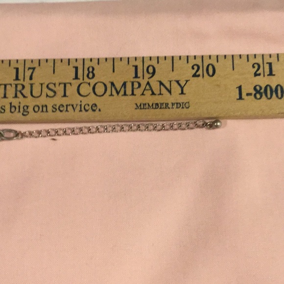 LANE BRYANT, 21” Silvertone Necklace,With Charms - Picture 4 of 7